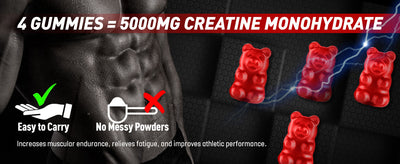 Creatine Monohydrate Gummies fruit